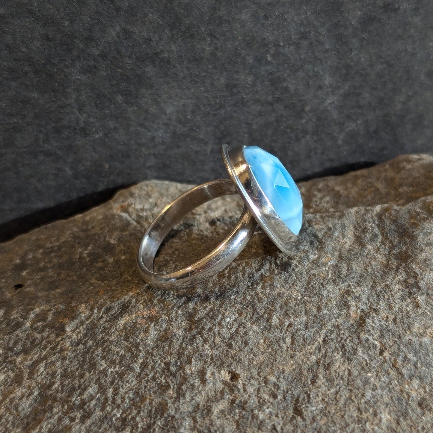 Larimar Ring - Size 7.5
