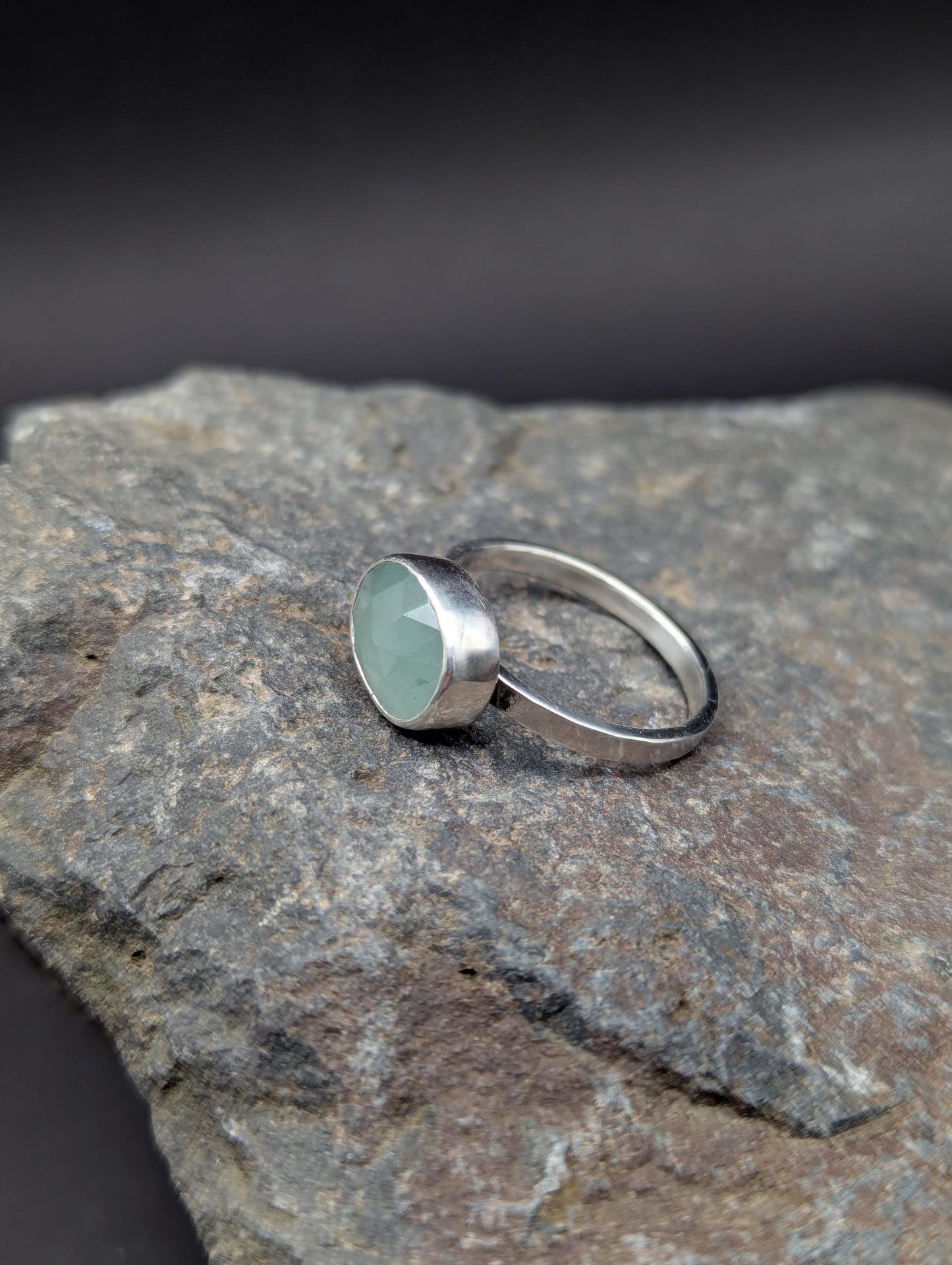 Aquamarine Ring - Size 8