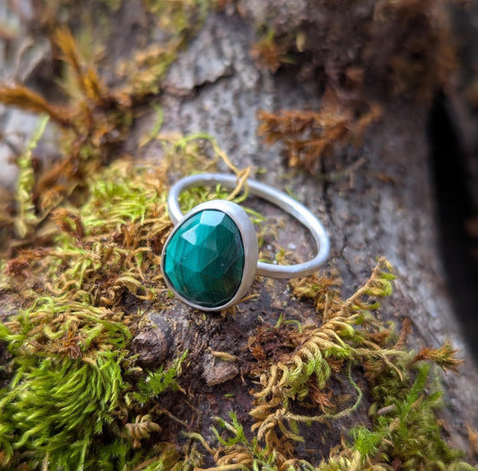 Malachite Ring - Size 9