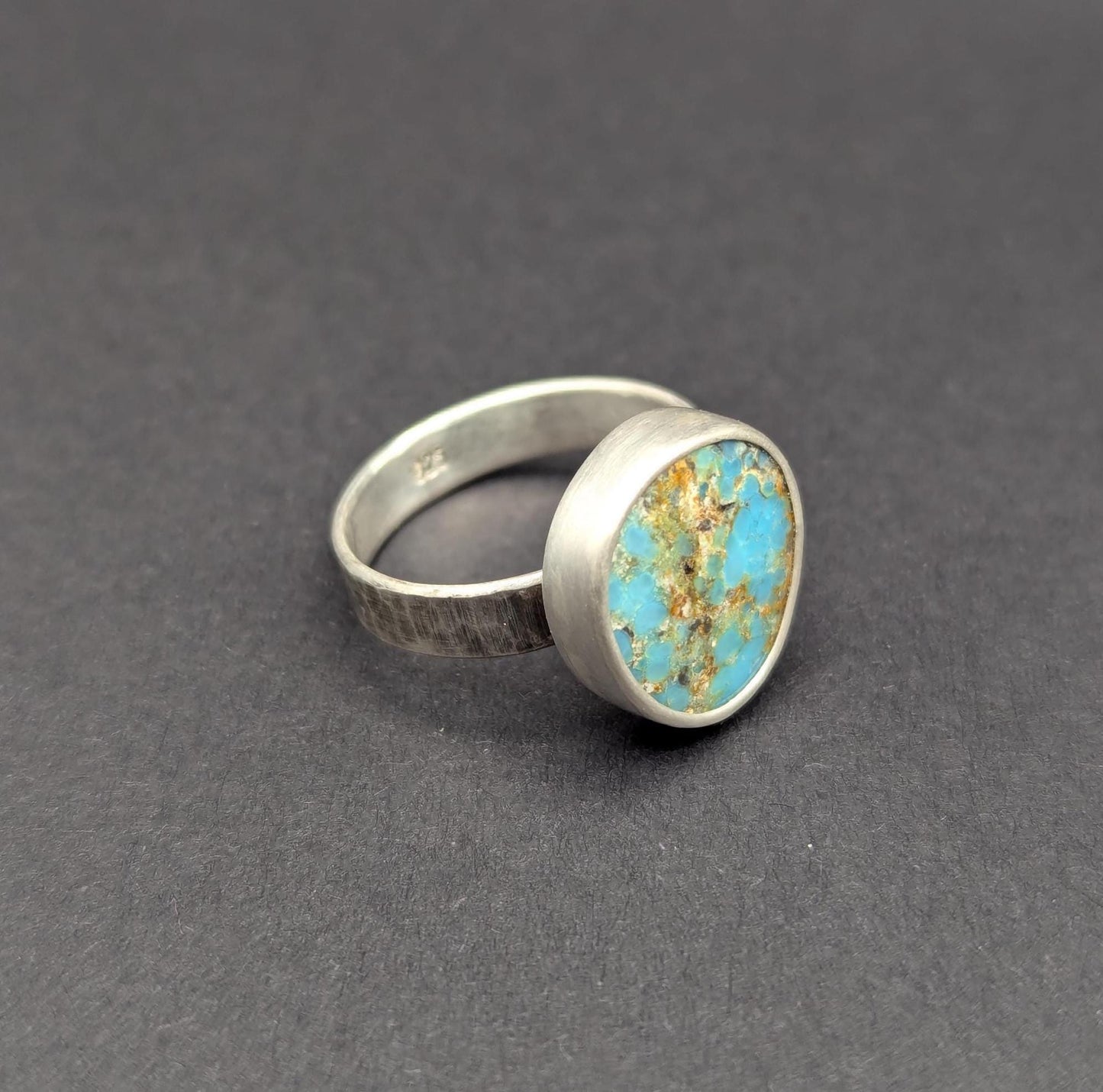Royston Turquoise Ring - Size 6.75