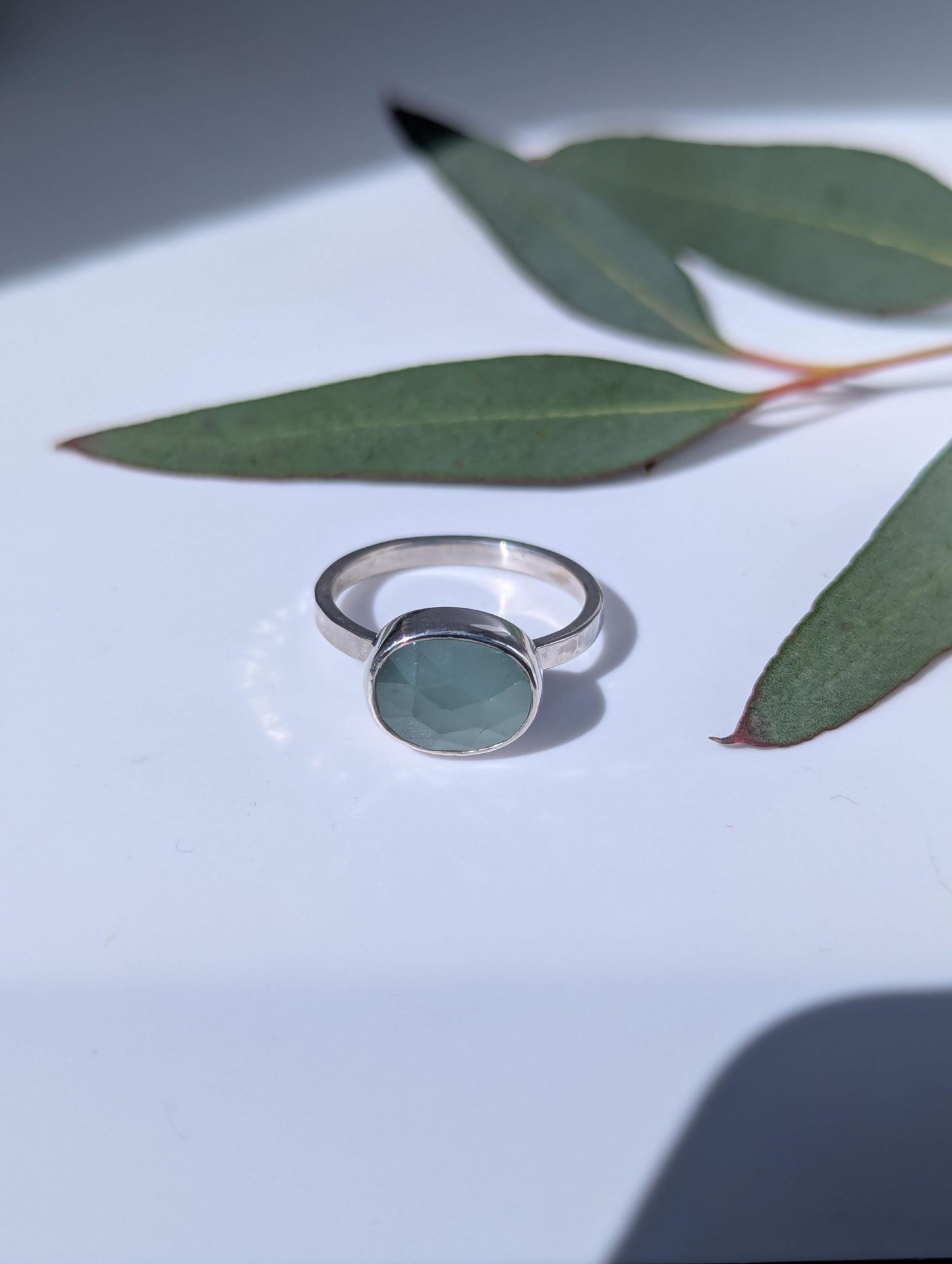 Aquamarine Ring - Size 8