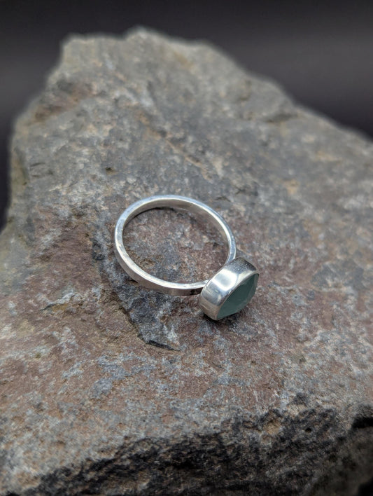 Aquamarine Ring - Size 8