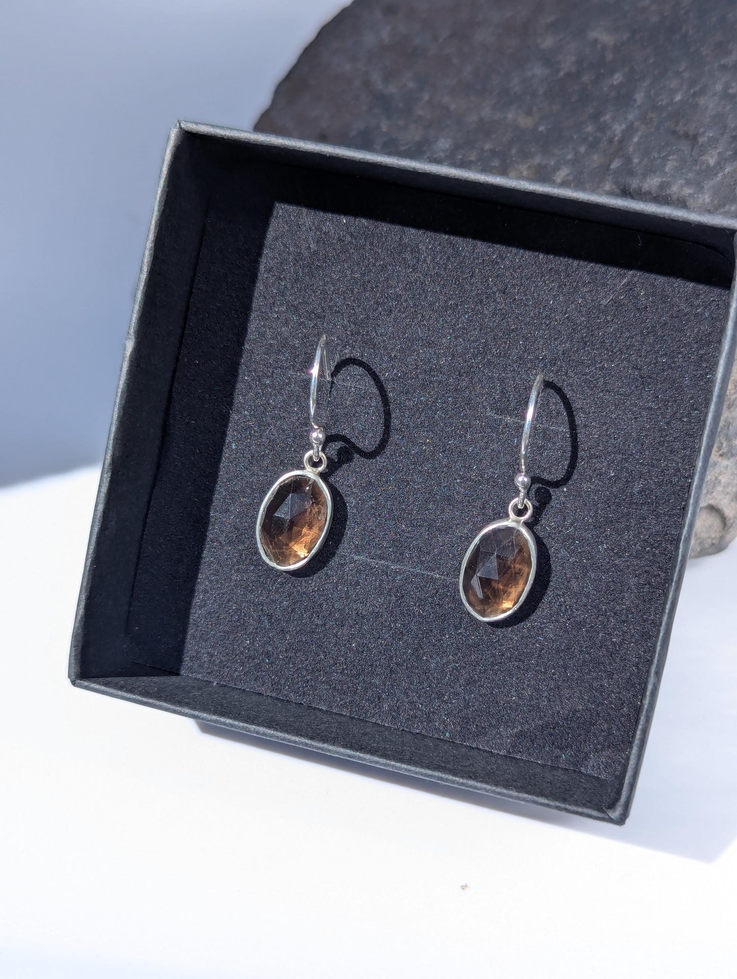 Smoky Quartz Earrings