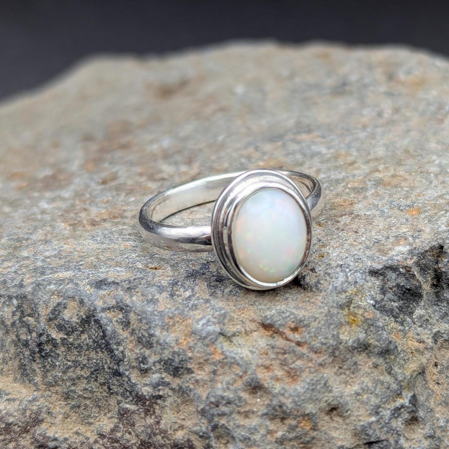 Australian Opal Ring - Size 5
