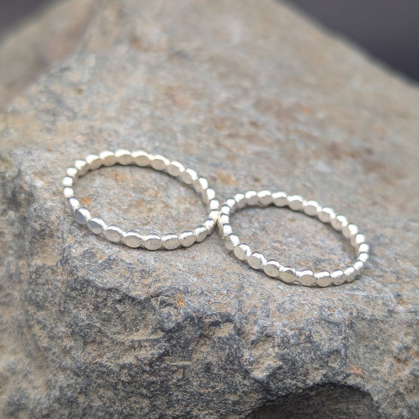 Silver Dot Stackers