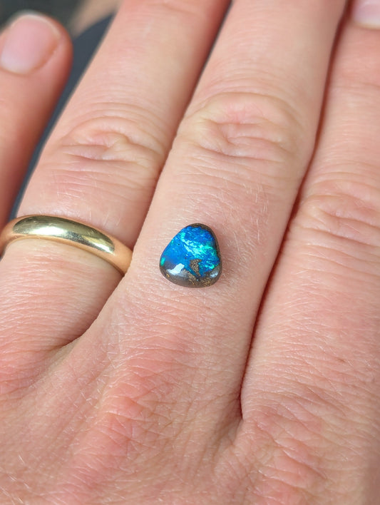 Australian Boulder Opal Polished Stone