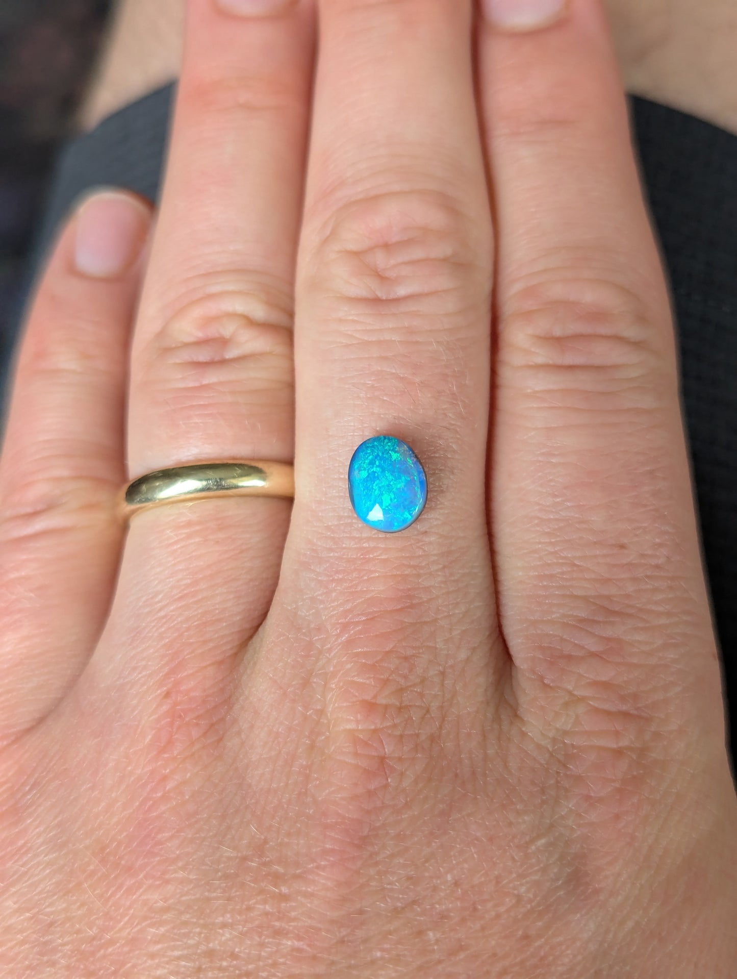 Australian Boulder Opal Cut Stone