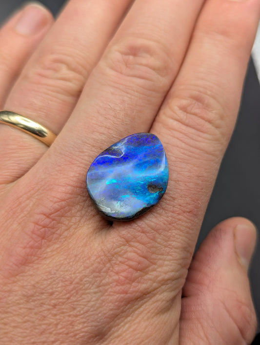 Australian Boulder Opal Polished Stone