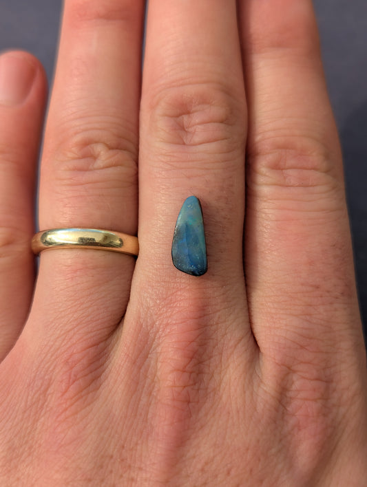 Australian Boulder Opal Cut Stone