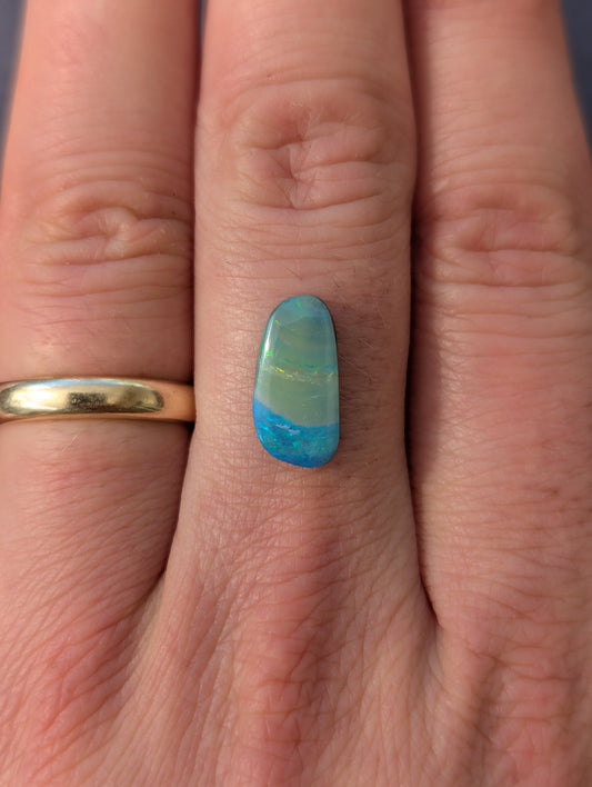 Australian Boulder Opal Cut Stone
