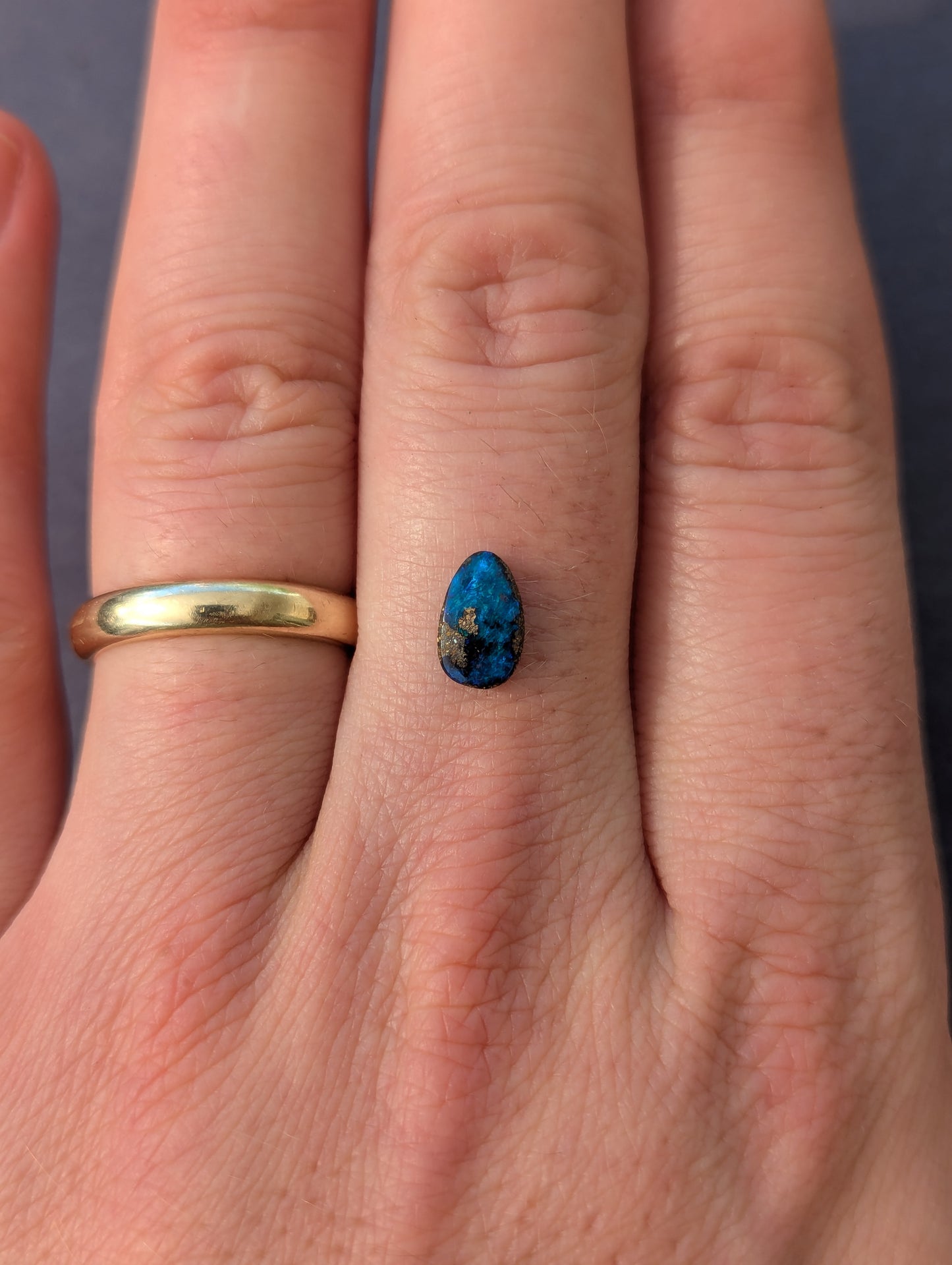 Australian Boulder Opal Cut Stone