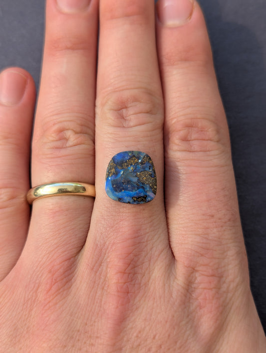 Australian Boulder Opal Cut Stone