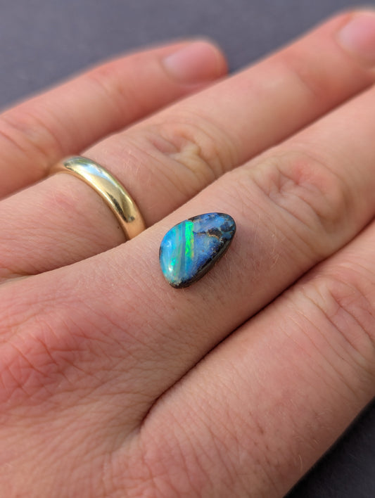 Australian Boulder Opal Polished Stone