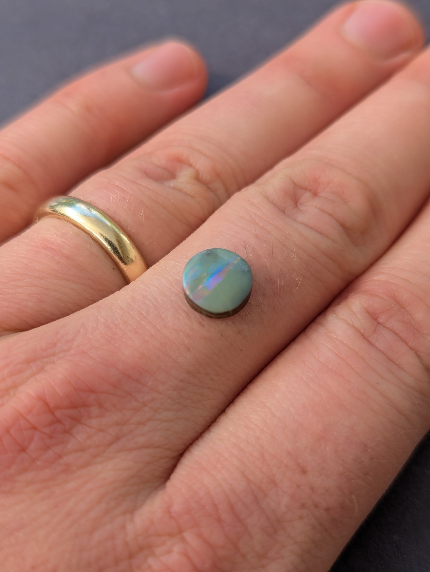 Australian Boulder Opal Polished Stone