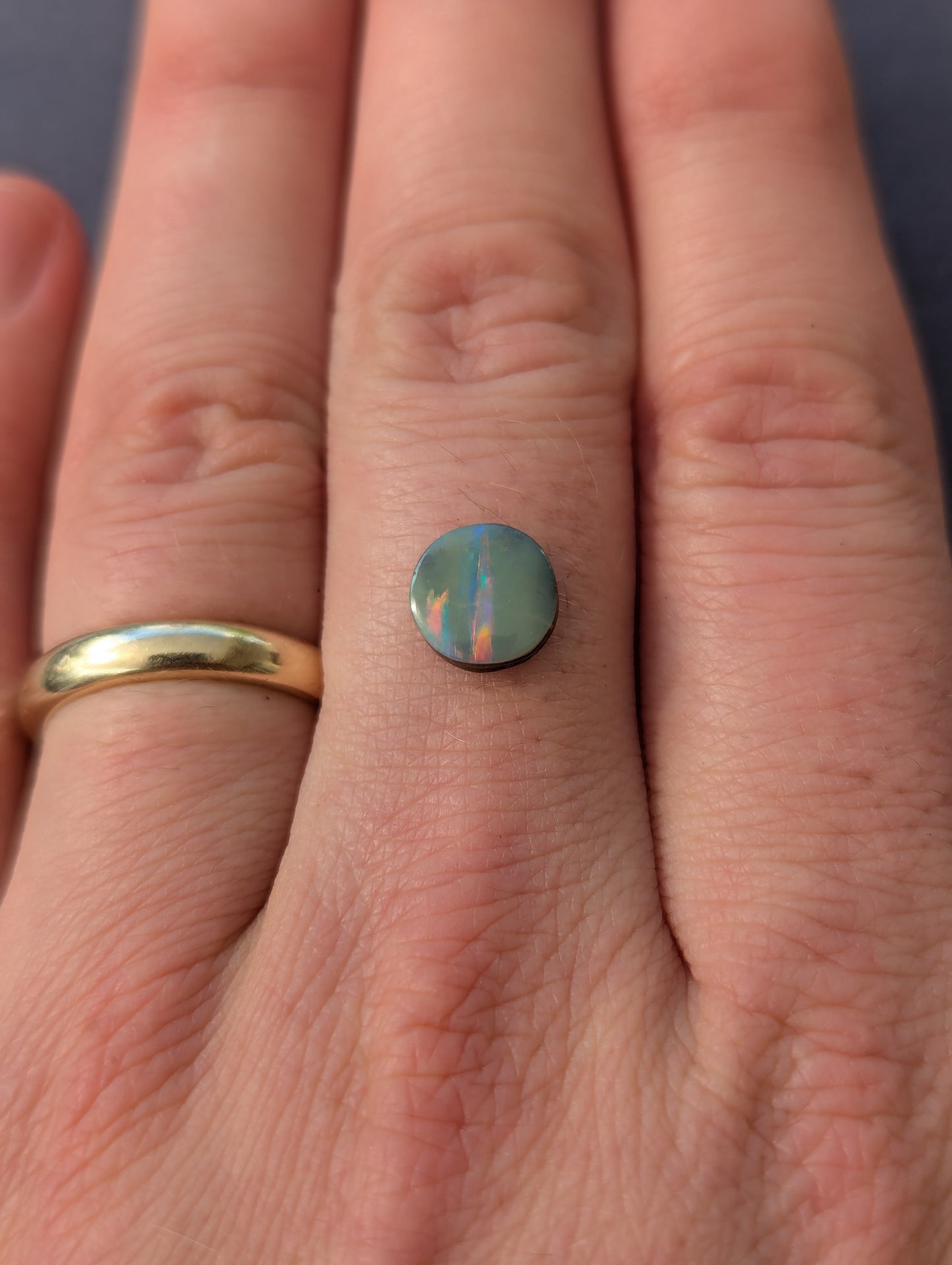 Australian Boulder Opal Polished Stone