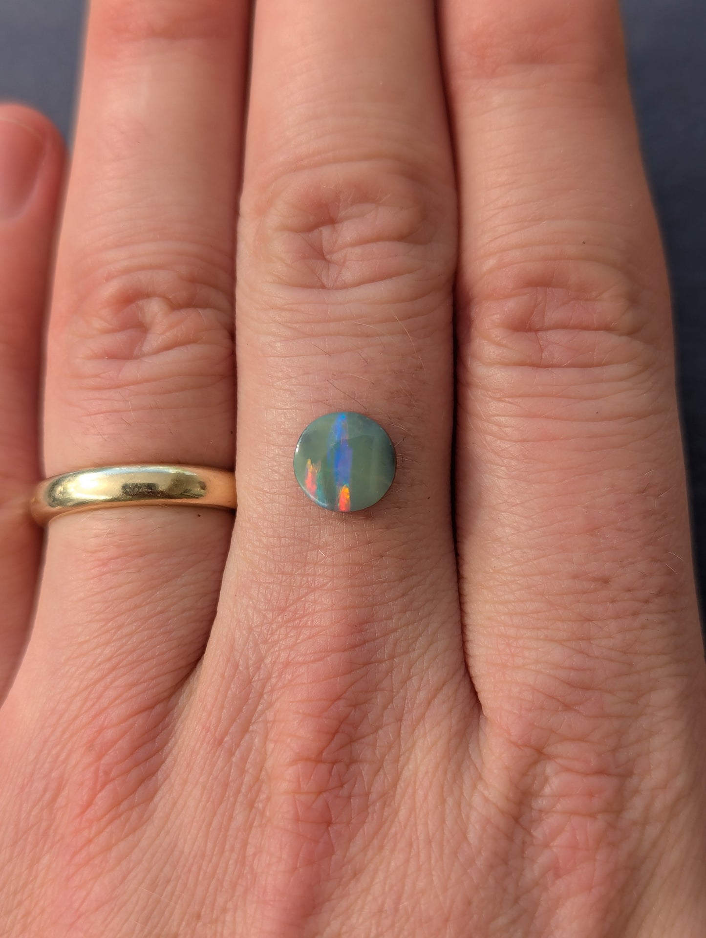 Australian Boulder Opal Polished Stone