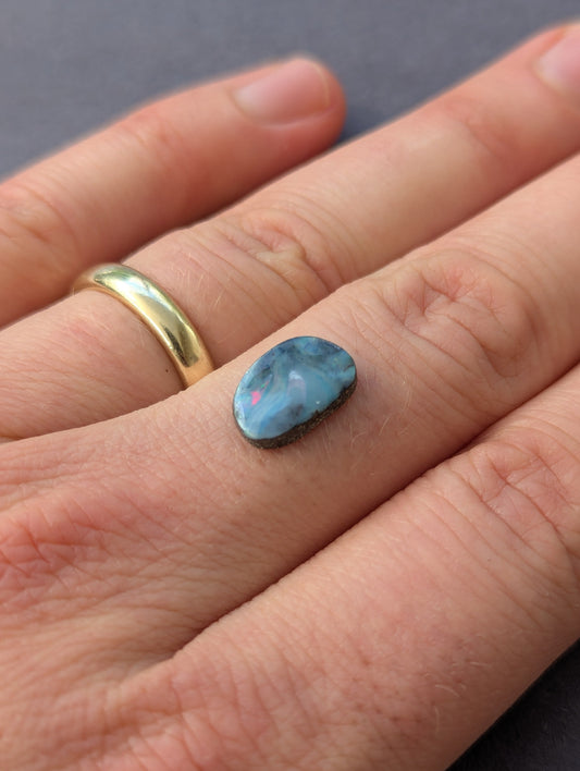 Australian Boulder Opal Polished Stone