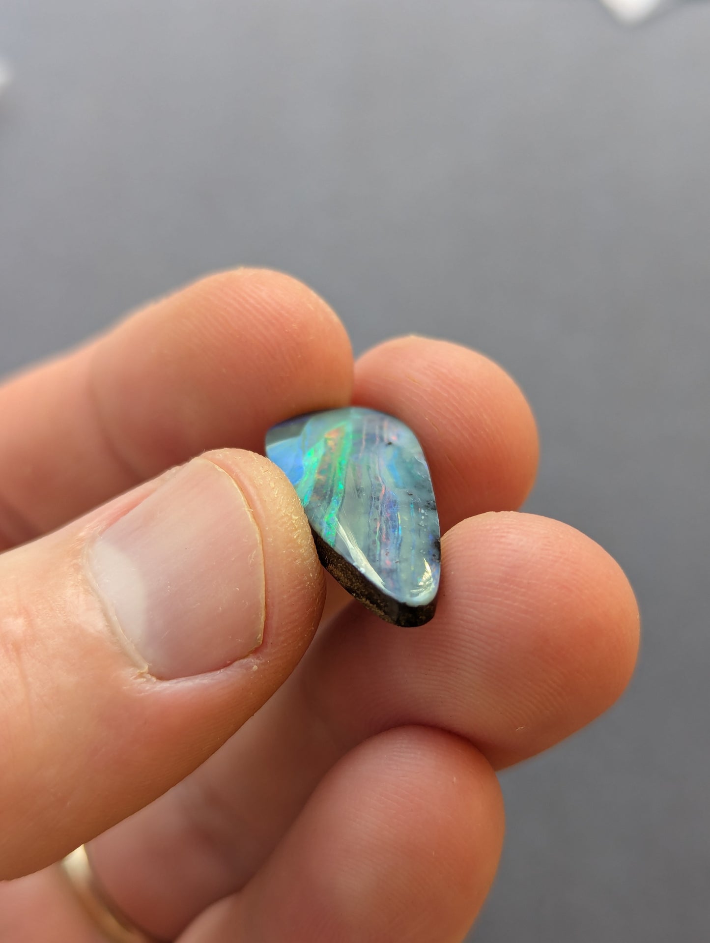 Australian Boulder Opal Polished Stone