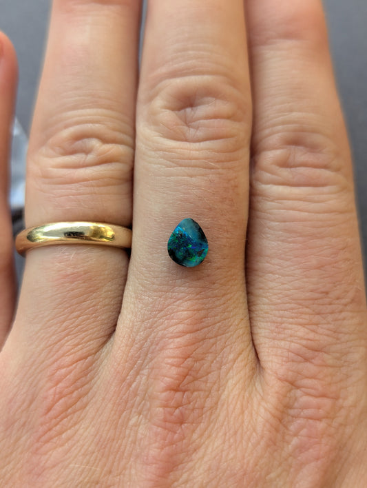 Australian Boulder Opal Polished Stone