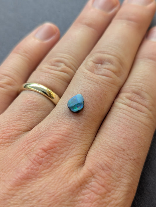 Australian Boulder Opal Polished Stone
