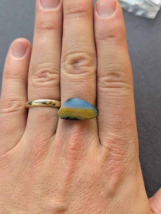 Australian Boulder Opal Polished Stone