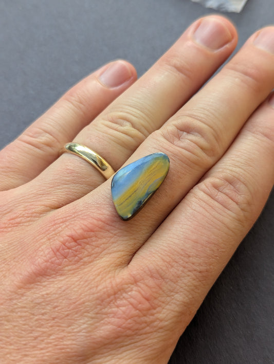 Australian Boulder Opal Polished Stone