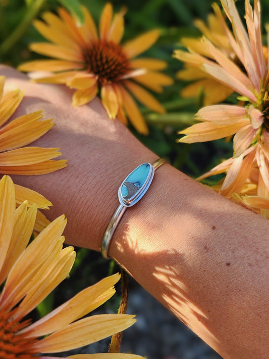 Desert Bloom Variscite Cuff