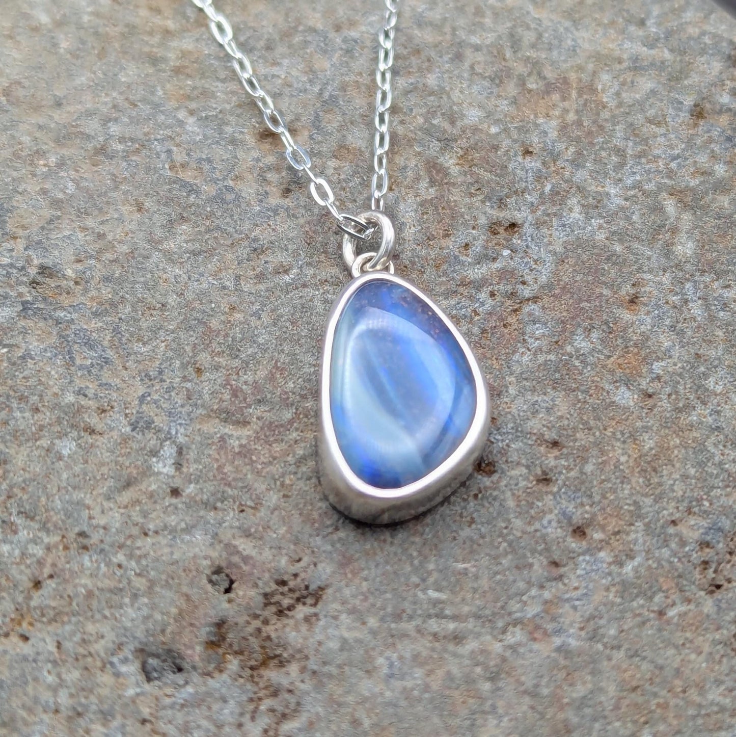 Australian Boulder Opal Necklace