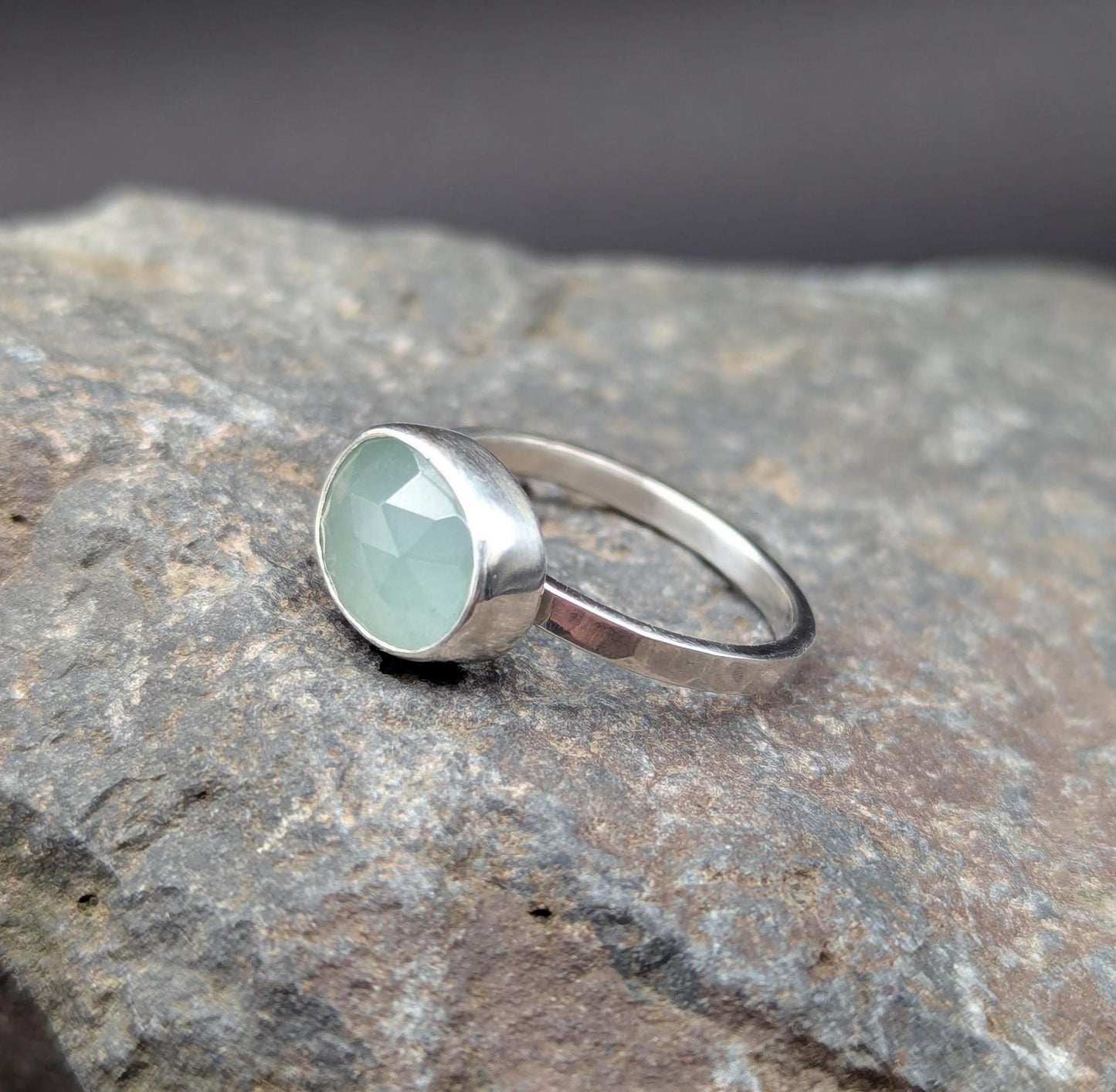 Aquamarine Ring - Size 8