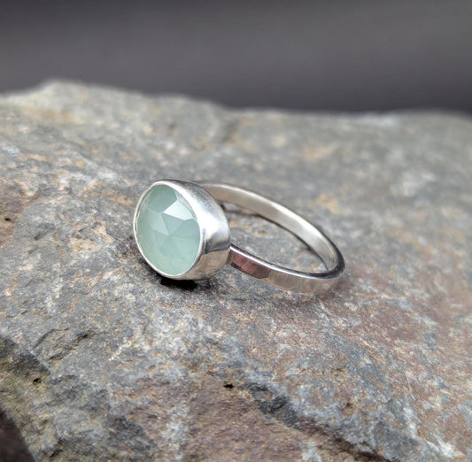 Aquamarine Ring - Size 8
