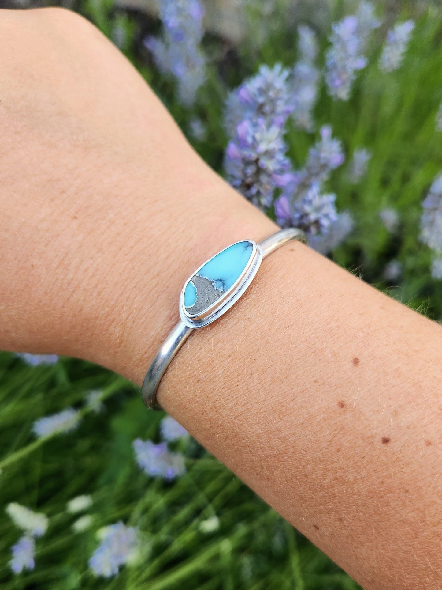 Desert Bloom Variscite Cuff