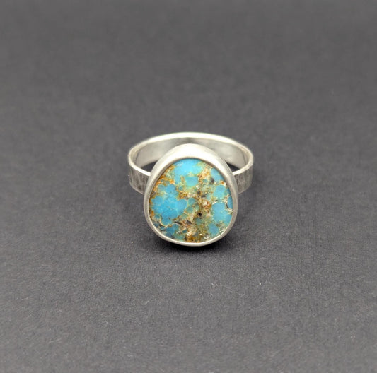 Royston Turquoise Ring - Size 6.75