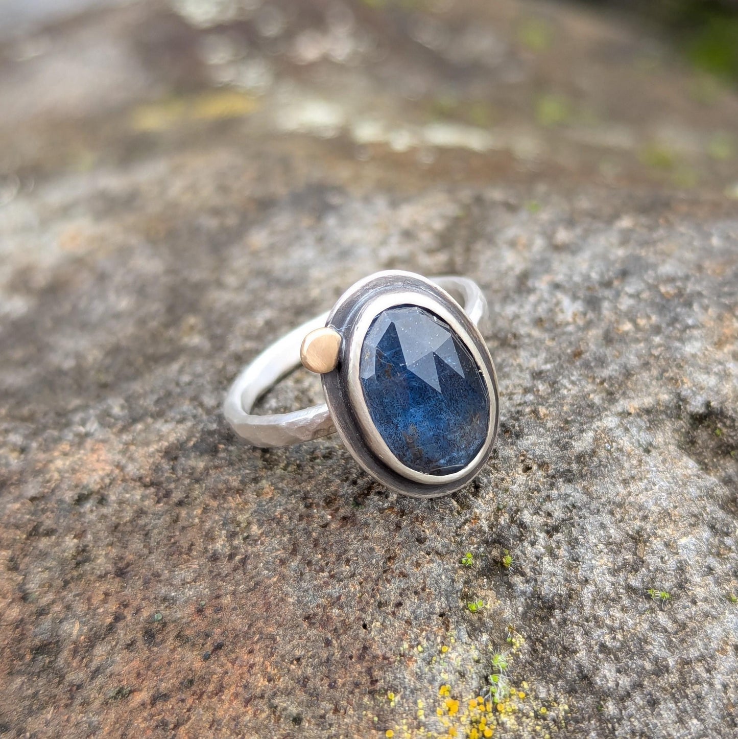 Blue Kyanite Ring - Size 8