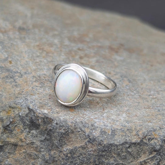 Australian Opal Ring - Size 5