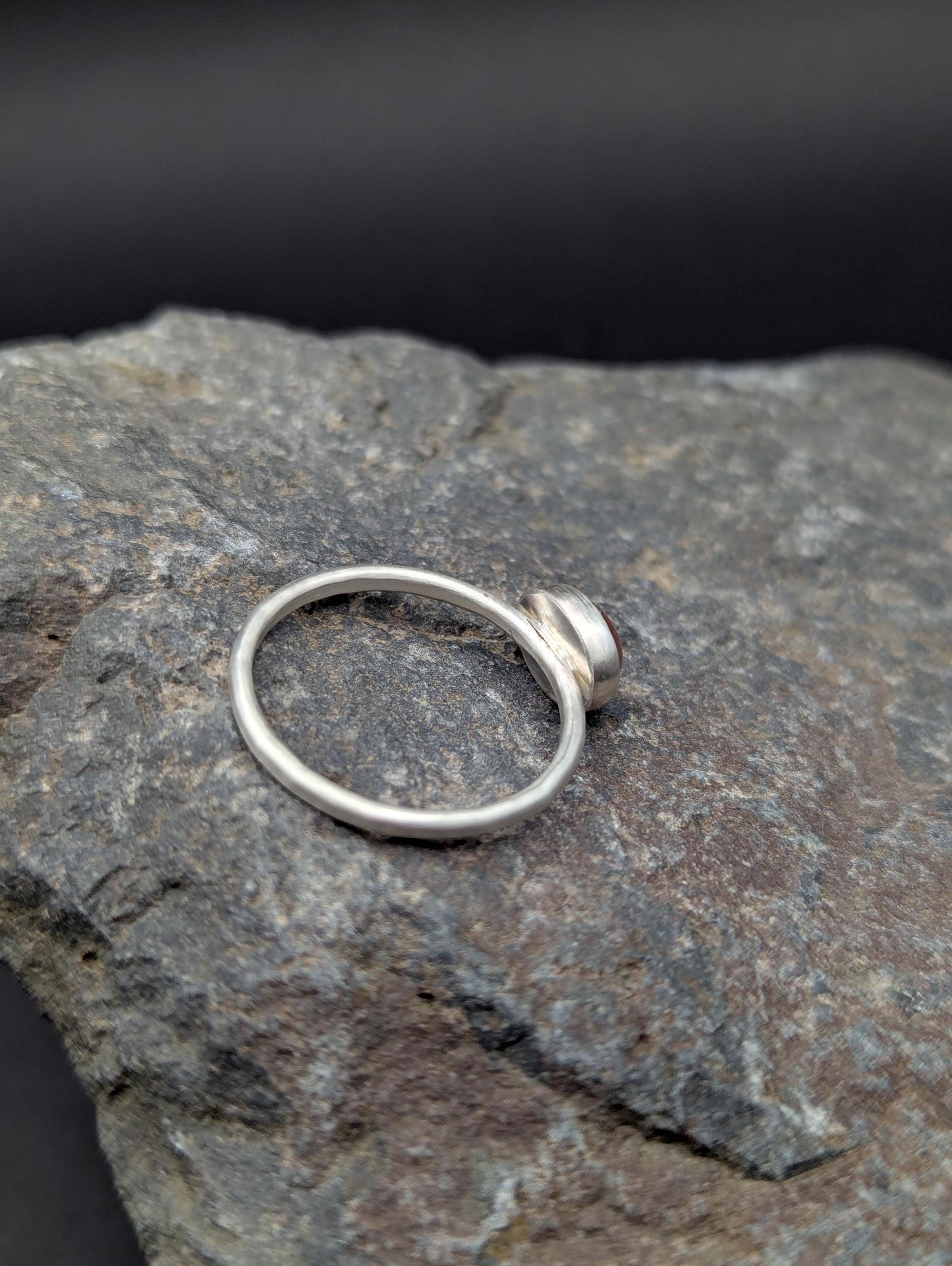 Shimmering Oregon Sunstone Ring - Size 9.25