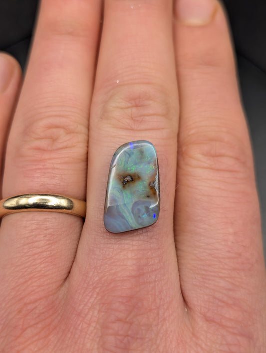 Australian Boulder Opal Polished Stone