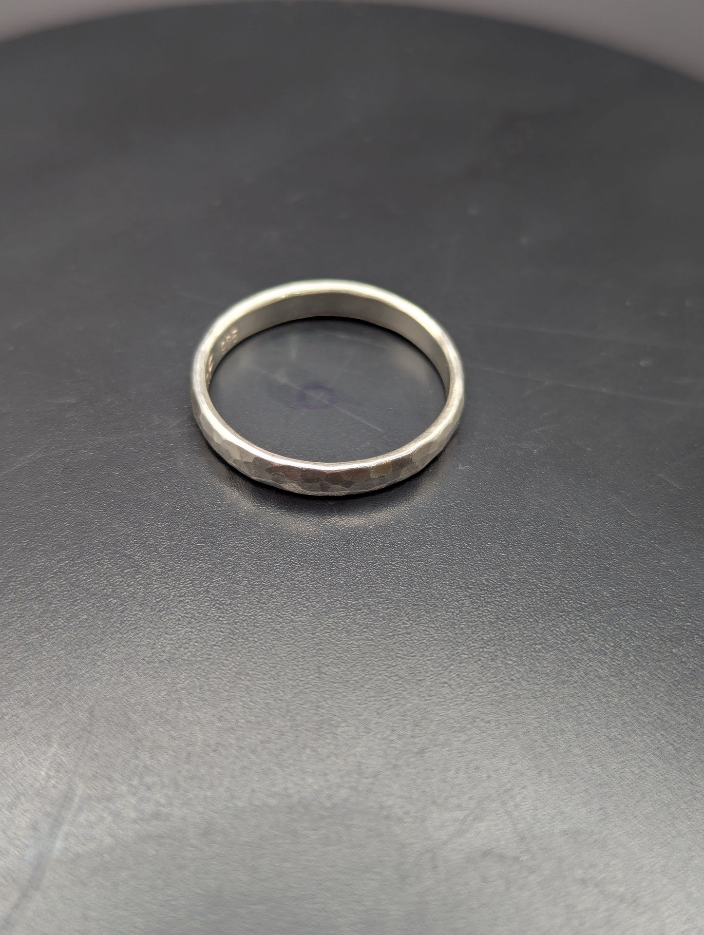 Hammered Ring - 3mm