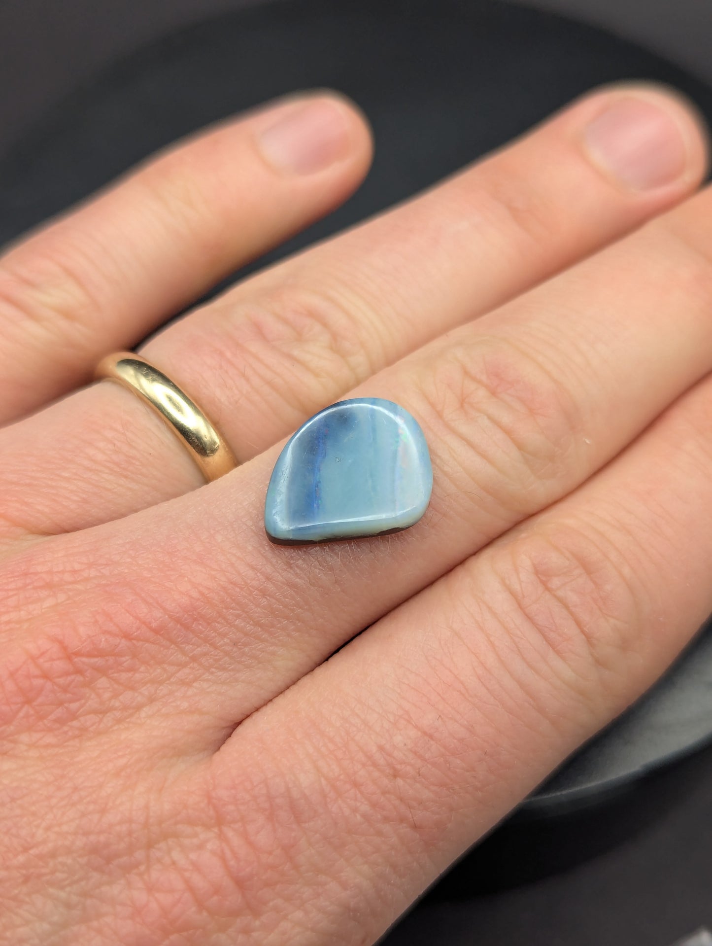 Australian Boulder Opal Polished Stone