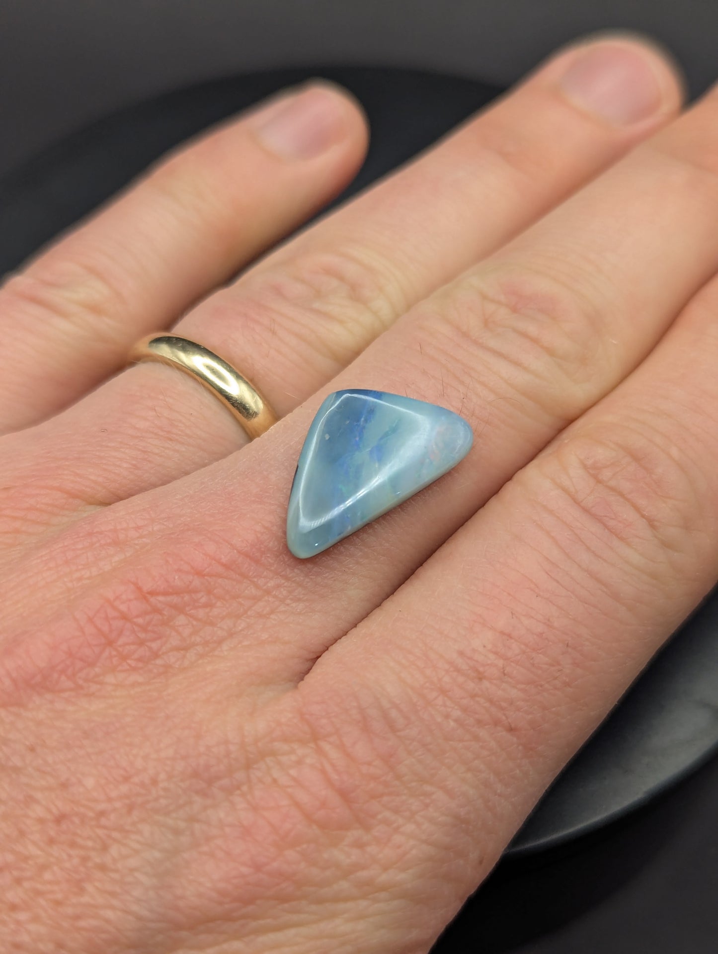 Australian Boulder Opal Polished Stone