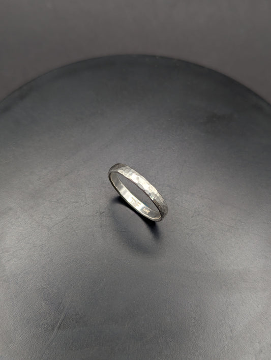 Hammered Ring - 3mm