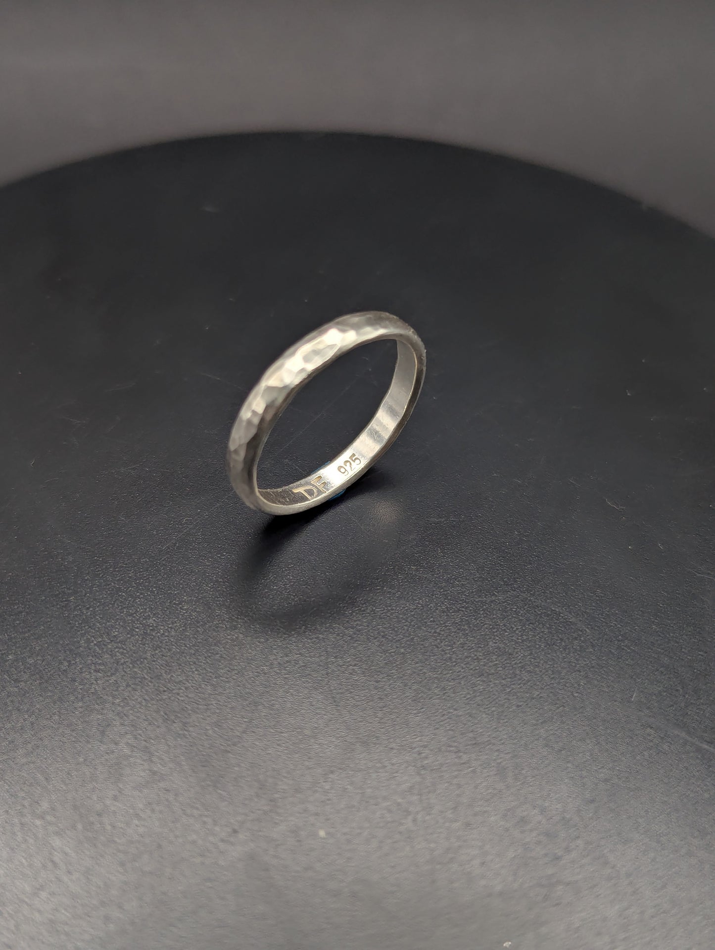 Hammered Ring - 3mm