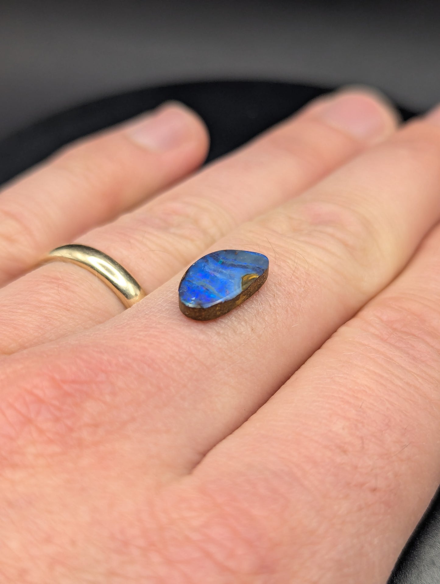Australian Boulder Opal Polished Stone