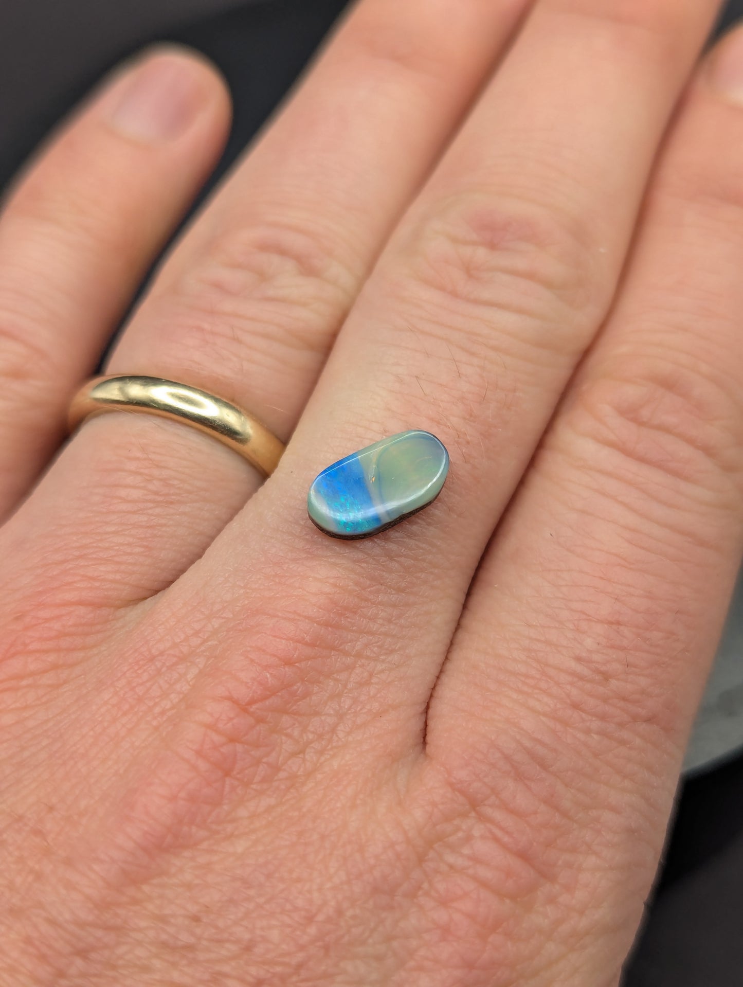 Australian Boulder Opal Polished Stone