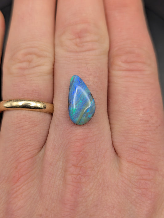 Australian Boulder Opal Polished Stone