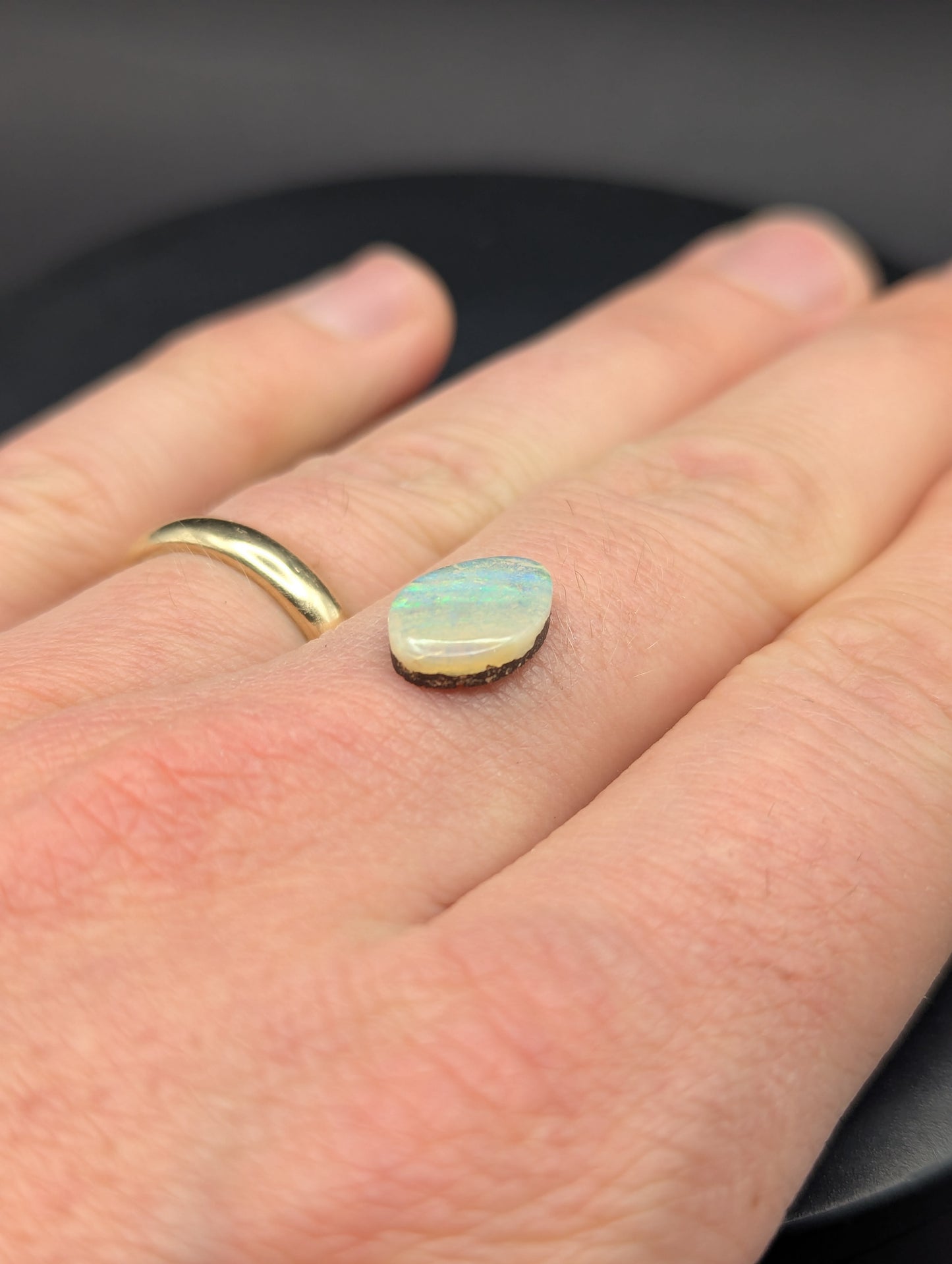 Australian Boulder Opal Polished Stone