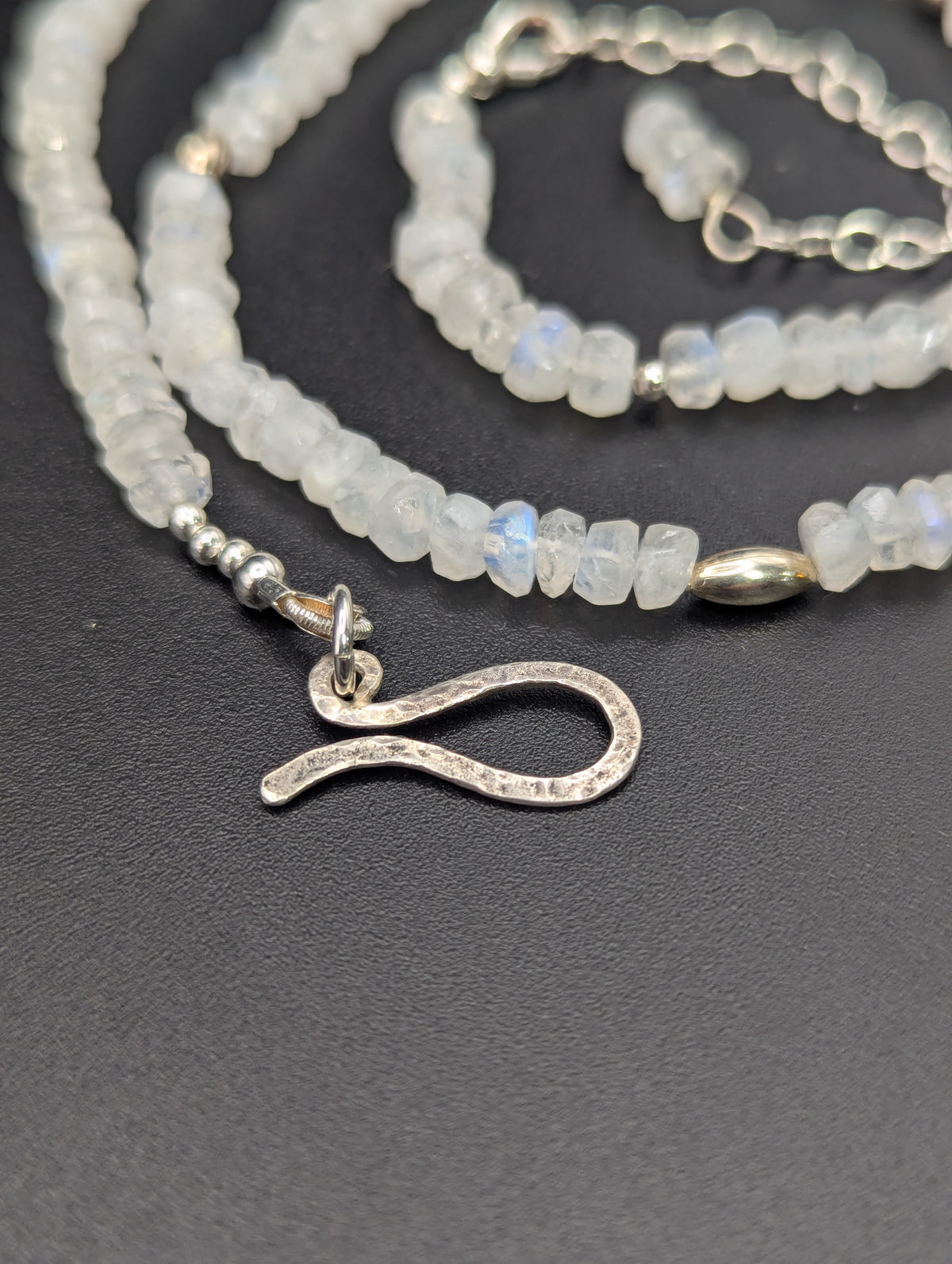 Moonstone Beaded Necklace