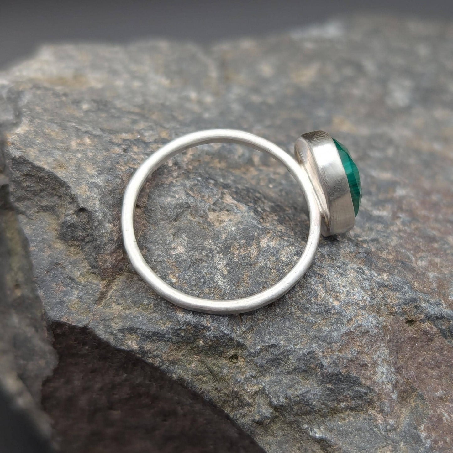 Malachite Ring - Size 9
