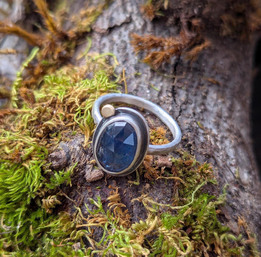 Blue Kyanite Ring - Size 8