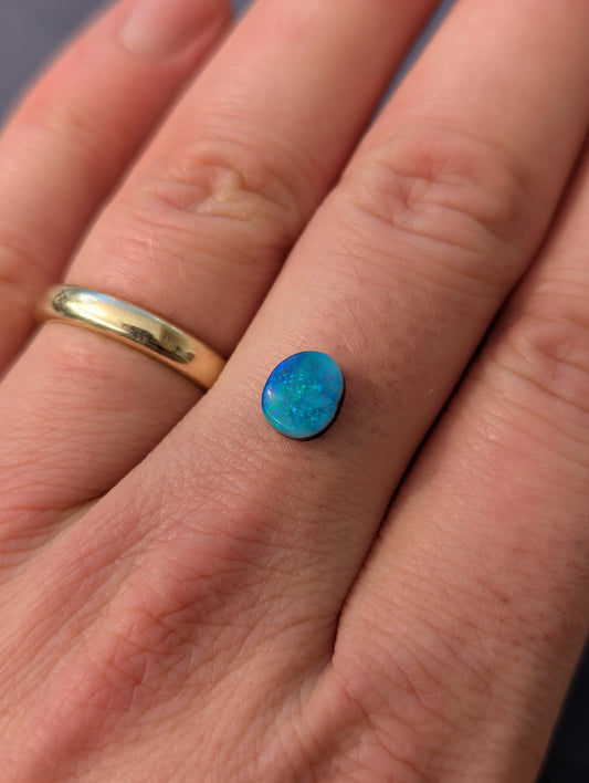 Australian Boulder Opal Cut Stone