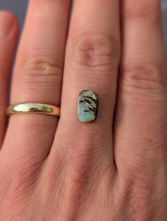 Australian Boulder Opal Cut Stone